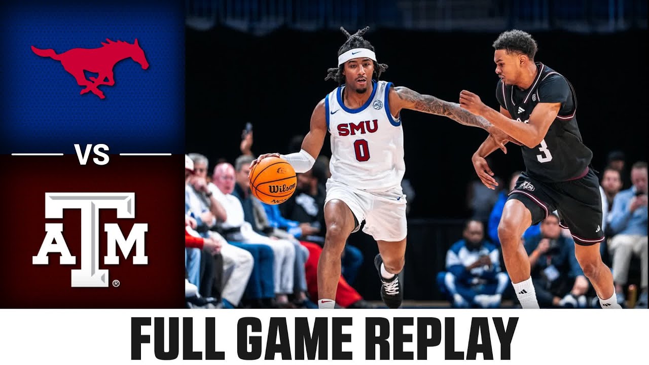 Texas A&M vs. SMU Full Game Replay | 2025-26 ACC Men's Basketball