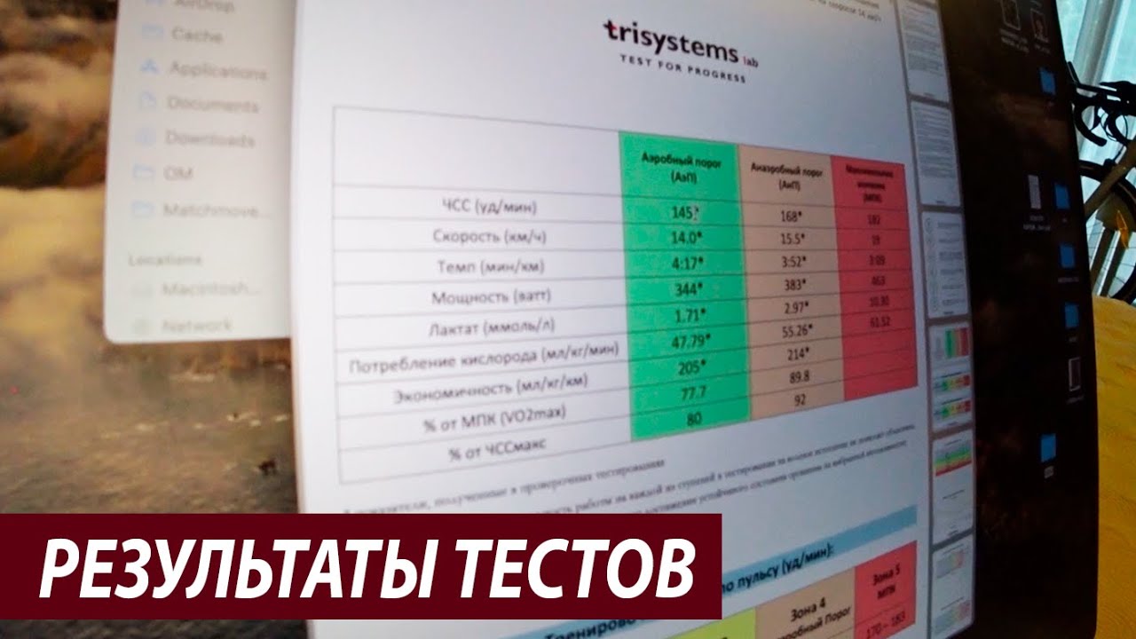 Результаты функционального теста в TriSystems - часть 1 | Совпадают ли данные c Garmin и Stryd?