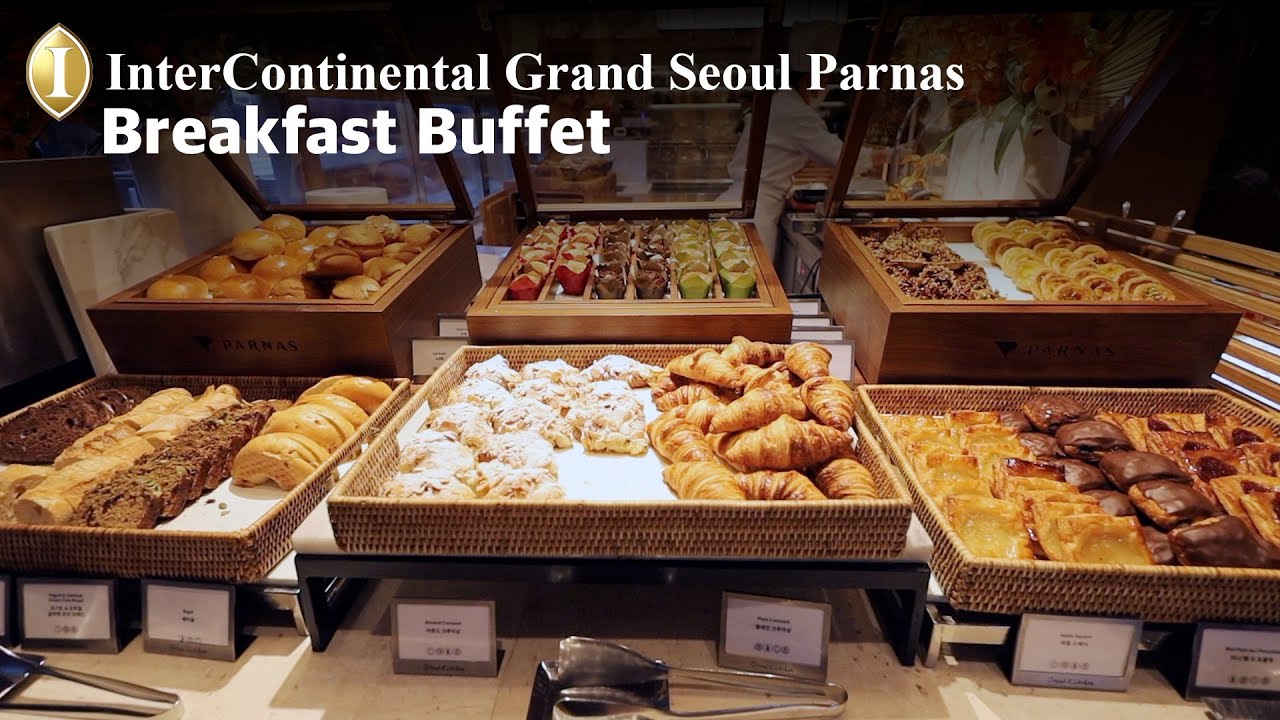 Amazing buffet breakfast at the InterContinental Grand Seoul Parnas.