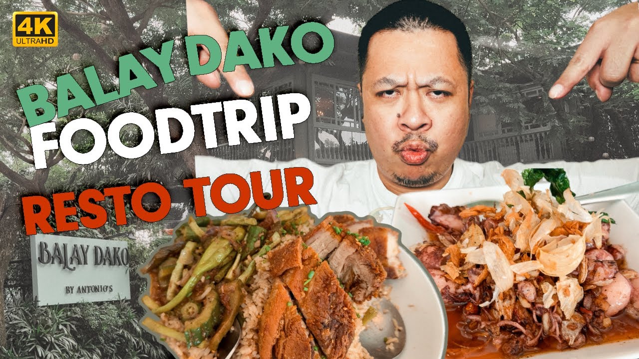 2024 BALAY DAKO ULTIMATE FOODTRIP - RESTO SUNDAY TOUR VLOG | BEST TAGAYTAY RESTO | 4K | PART 35