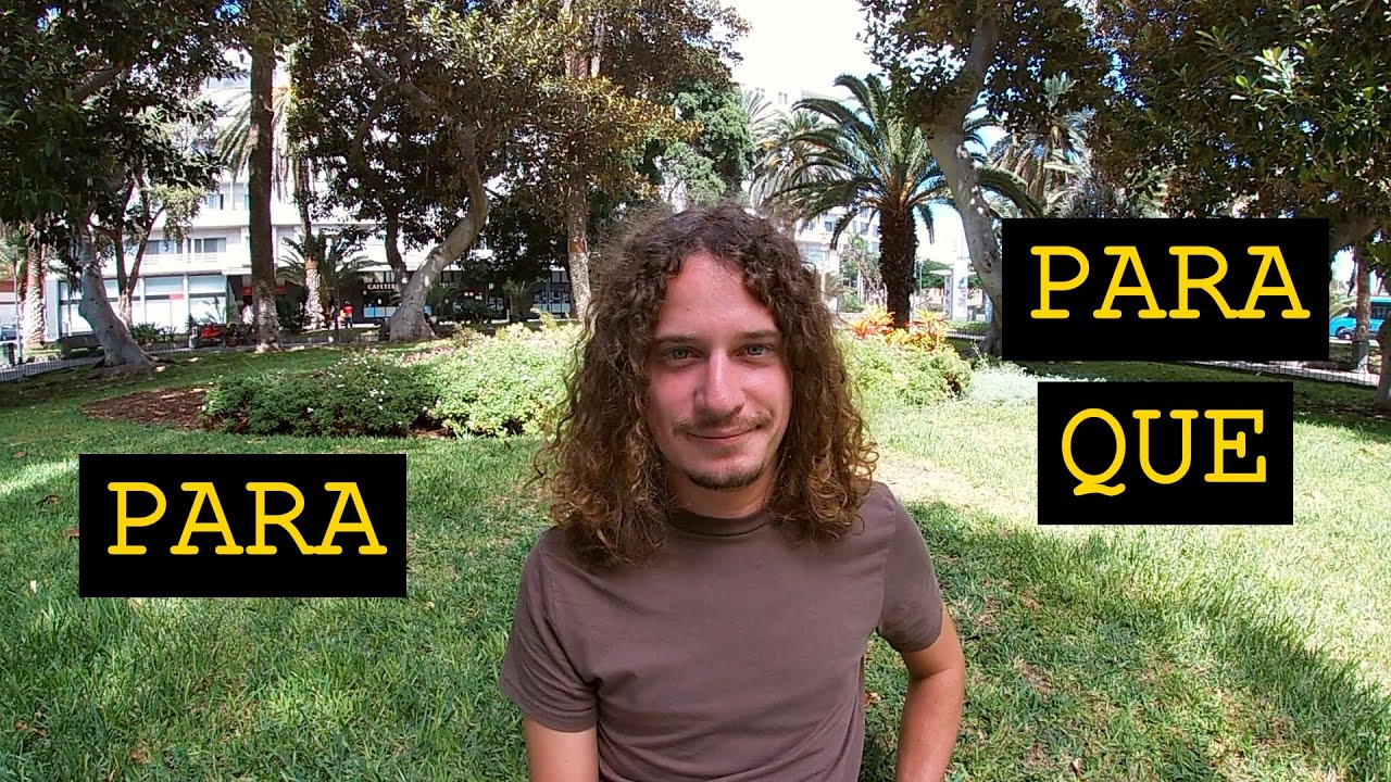 Para, Para Que, Para Qué | Zdania Celowe | Subjuntivo | Hablo Español 155