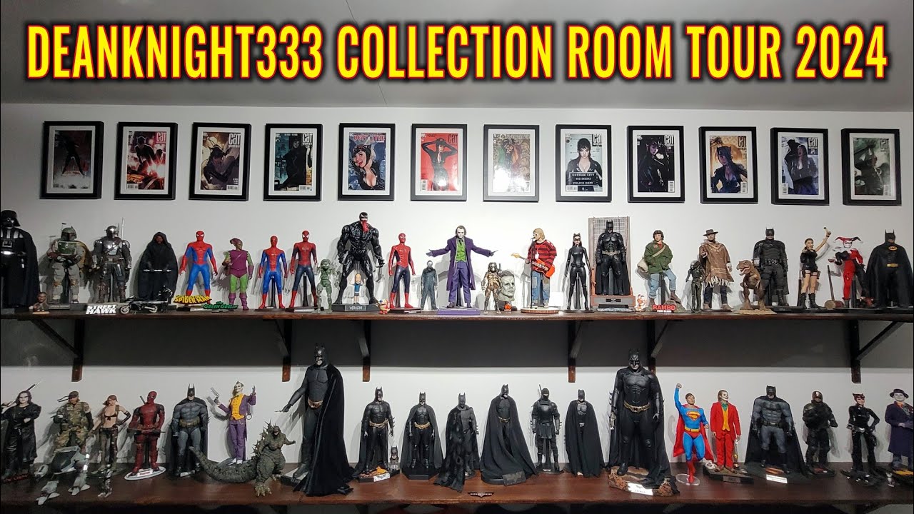 HOT TOYS COLLECTION ROOM TOUR DEANKNIGHT333 2024