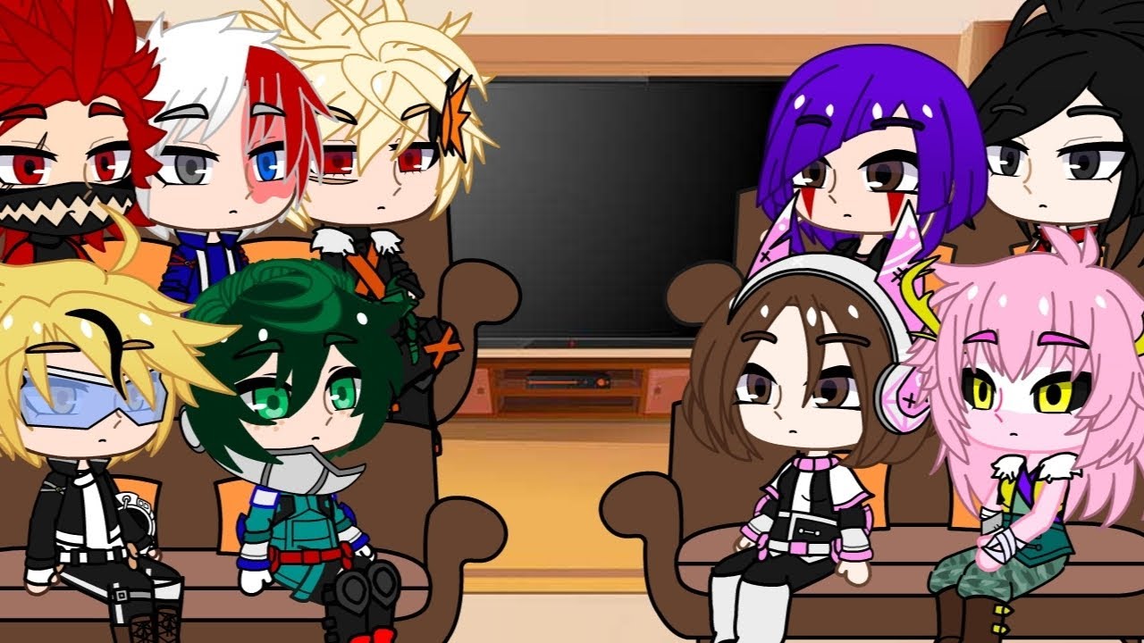 ex clase 1A reaccionan a t/n es mitsuri''bakugou x t/n''