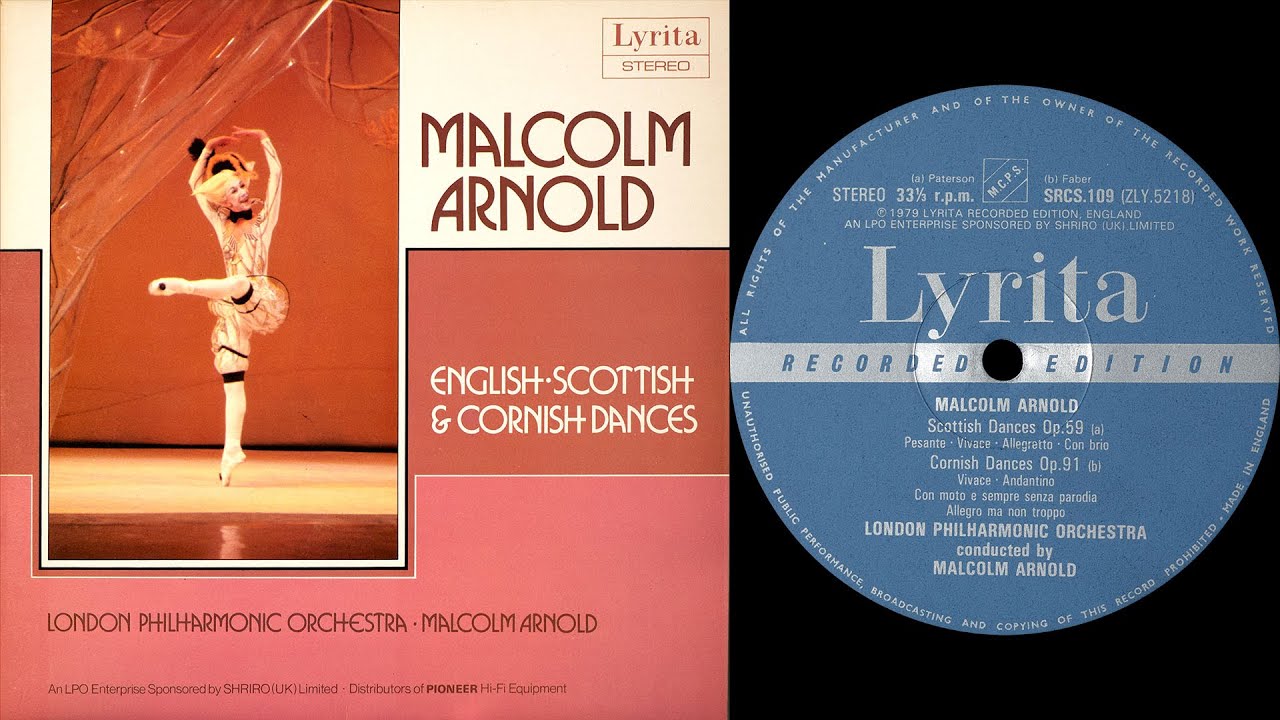 Arnold - Scottish and Cornish Dances (Arnold) (vinyl: Ortofon Concorde Music Bronze, Kenwood KD7010)