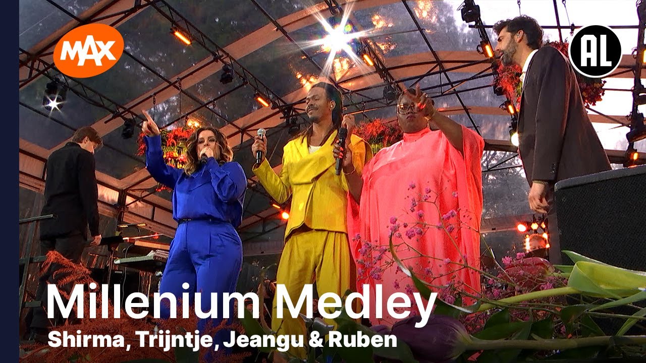 Jeangu, Emma, Trijntje, Ruben en Shirma - Millenium Medley | MAX MUZIEKSPECIAL: 75 JAAR KEUKENHOF