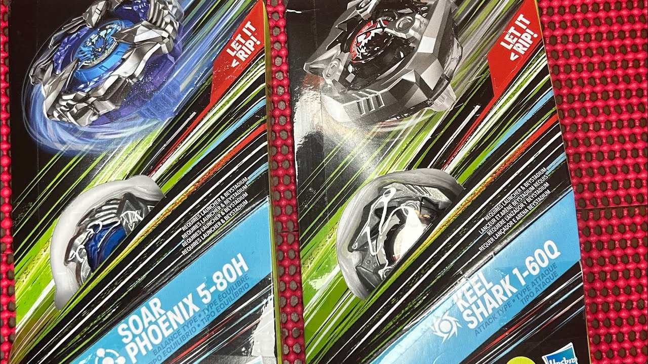 Beyblade X Keel Shark 1-60Q & PhoenixWing 5-80H  Unboxing & Review!