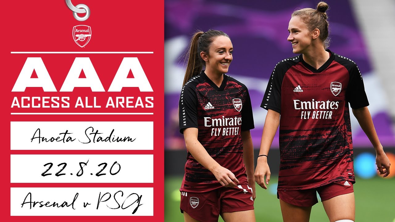 ACCESS ALL AREAS | Arsenal 1-2 PSG | Champions League