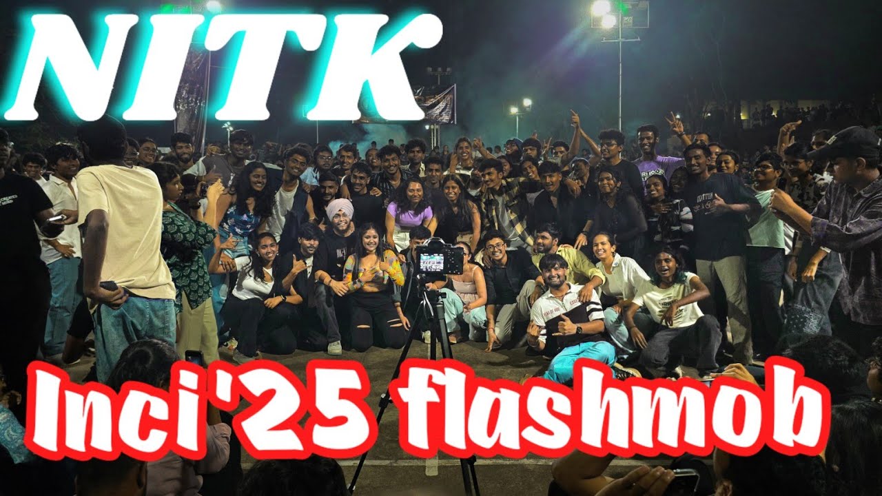 INCIDENT'25 FLASHMOB || NITK dance club||  Dance Video #dance #nitk #flashmob