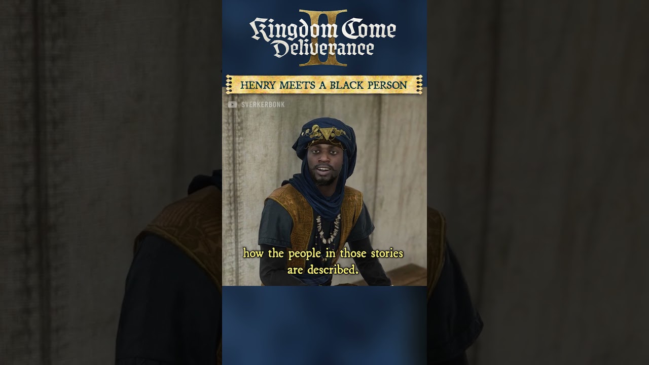 Генри впервые встречает чернокожего человека | Kingdom Come: Deliverance 2 #kcd2