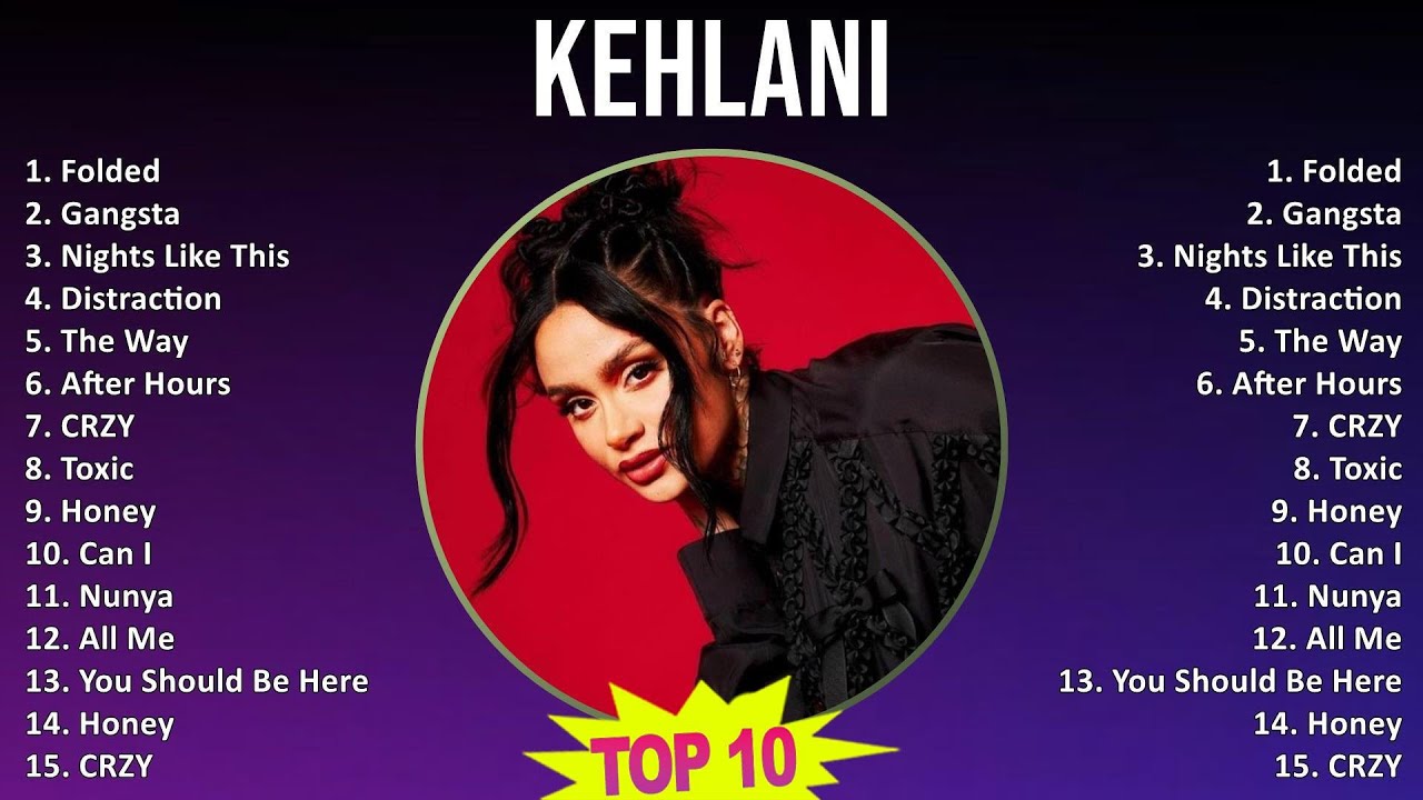 Kehlani 2025 MIX Greatest Hits - Folded, Gangsta, Nights Like This, Distraction