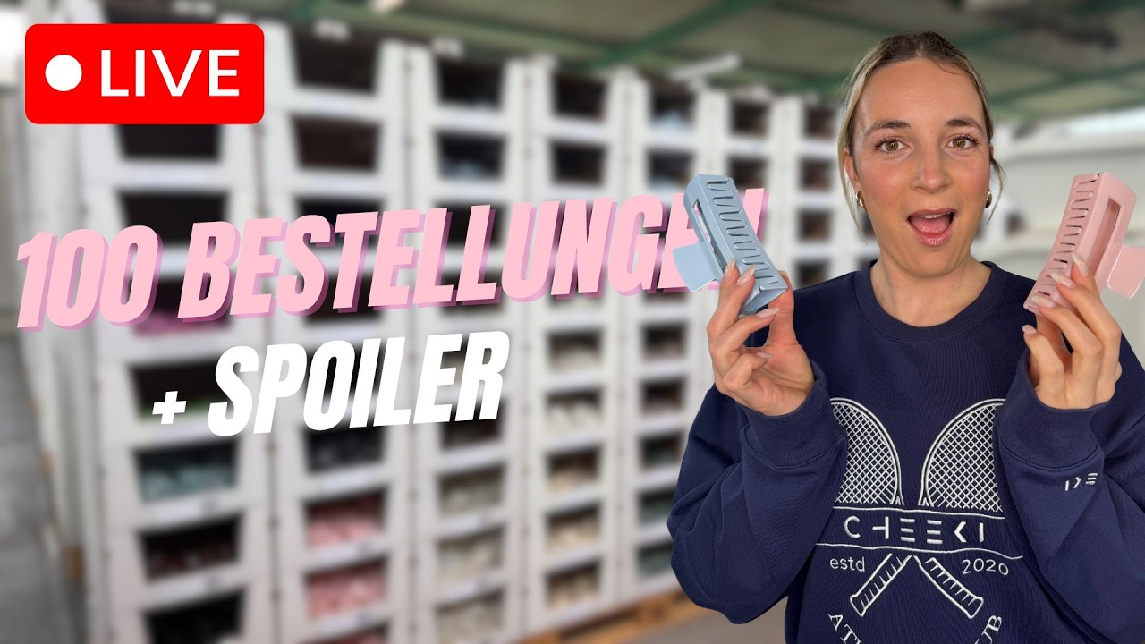 Work with me: 300 Bestellungen verpacken