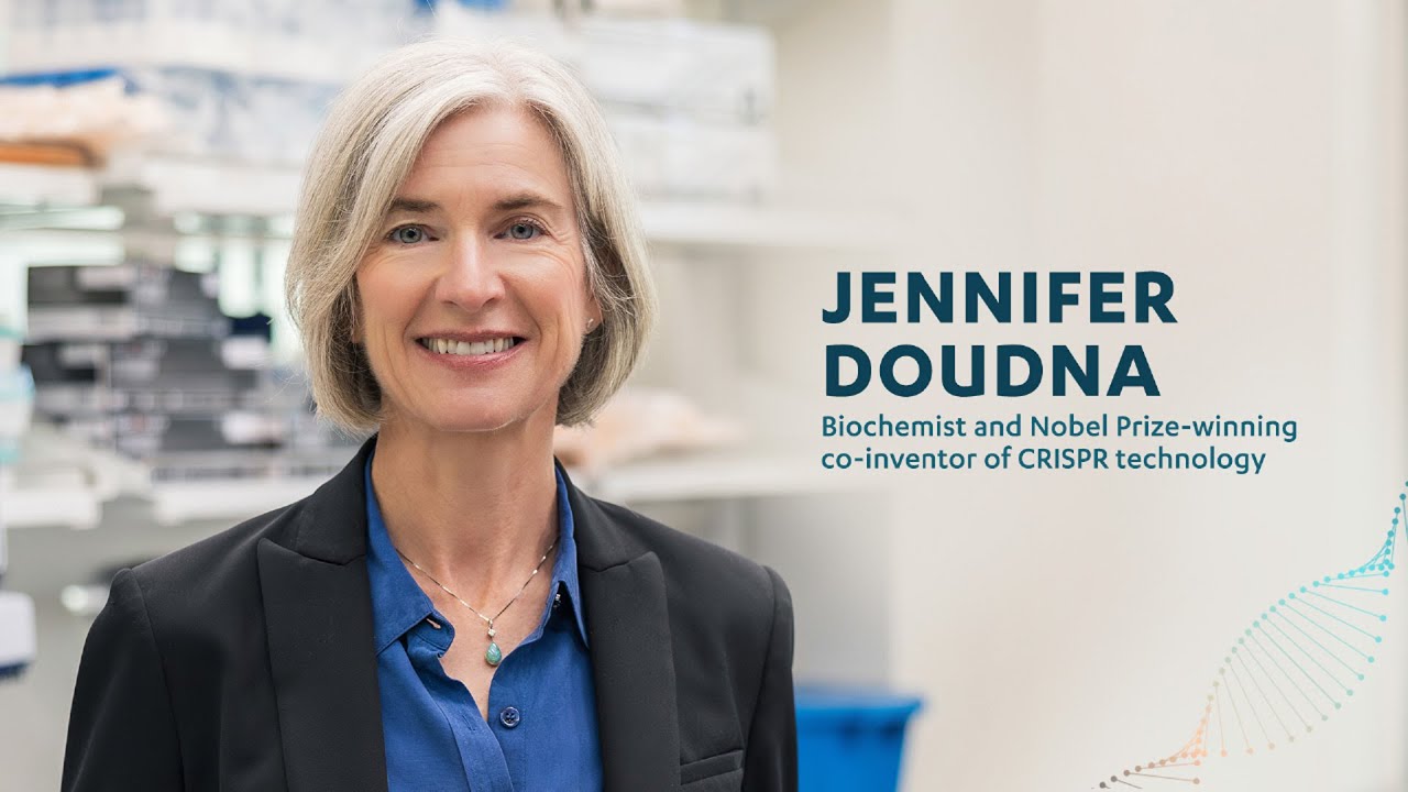 Jennifer Doudna accepts Genius Award at Genius Gala 13