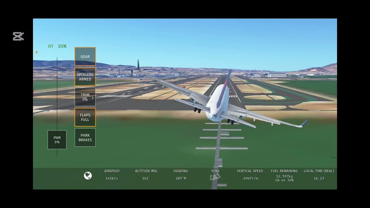 Infinite Flight land landing PT2