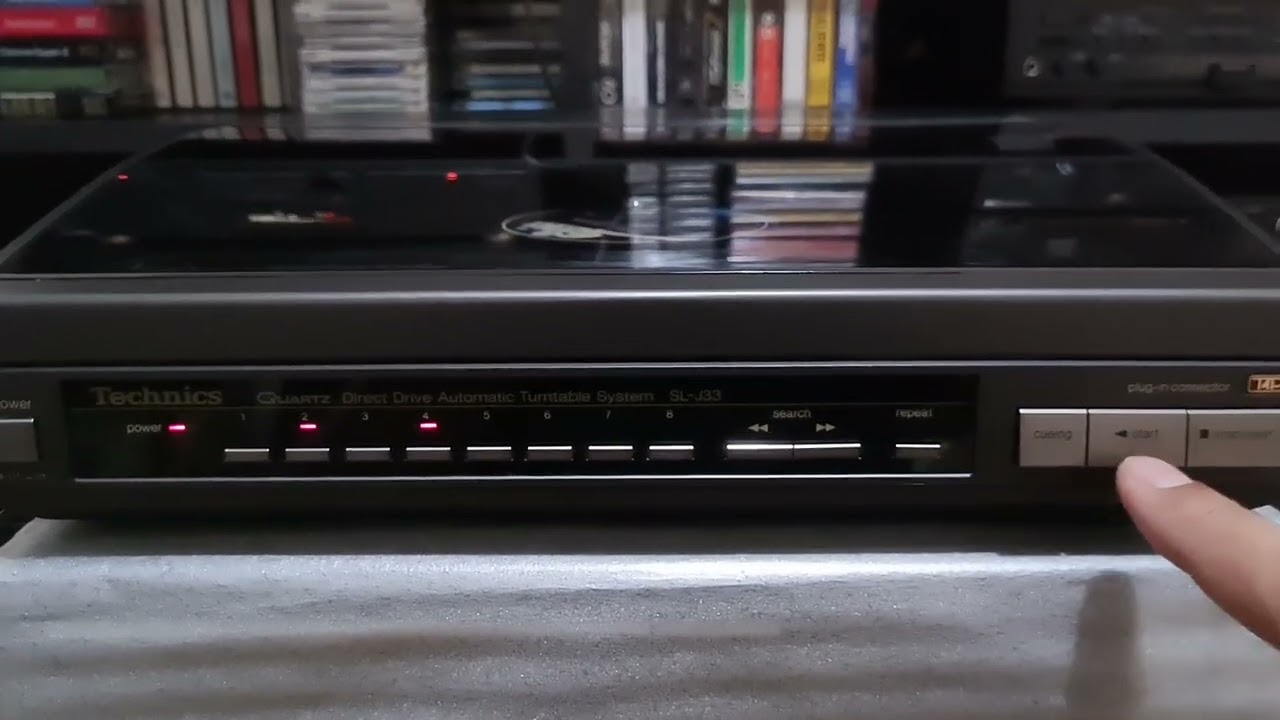 Technics SL-J33 novo na caixa.