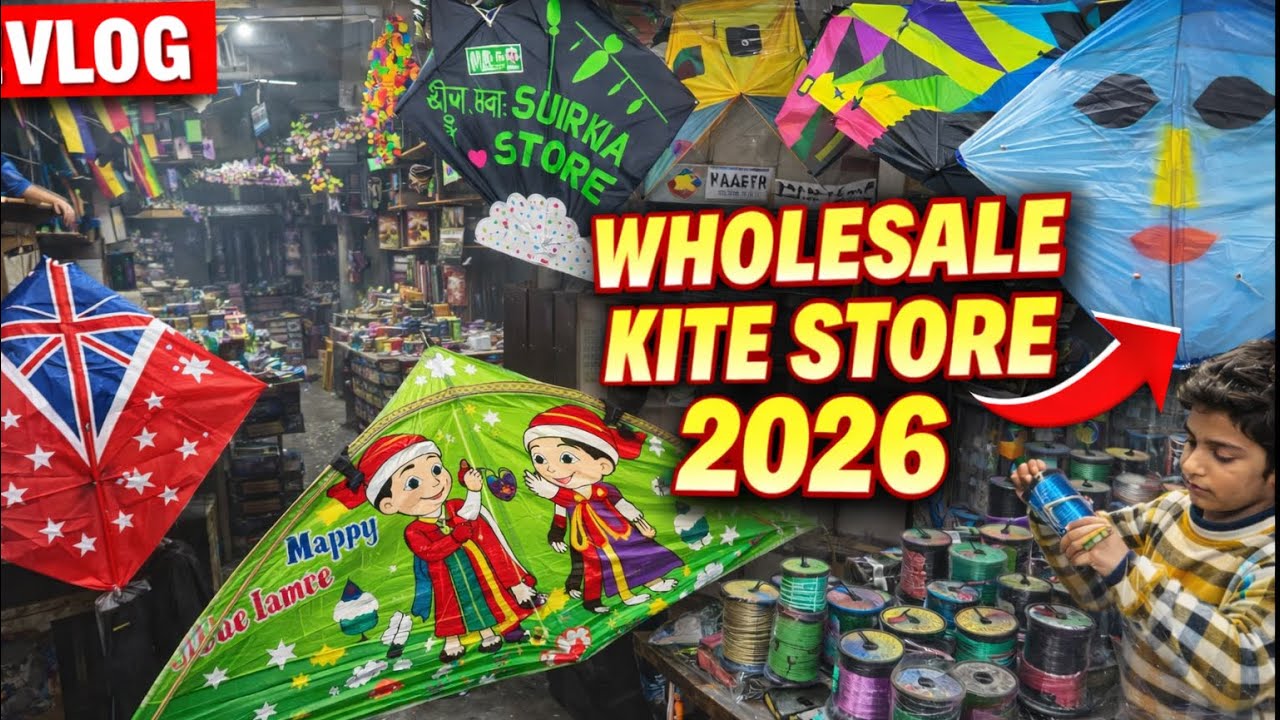 kites nd gattu in 20 rs wholesale store in amritsar🪁😱2026  #kites 