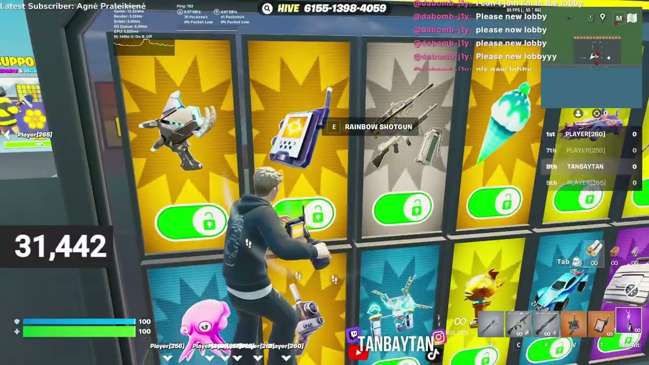 🔴LIVE! - NEW UPDATE [PLAYING 1V1 WITH EVERY GUN] come join!