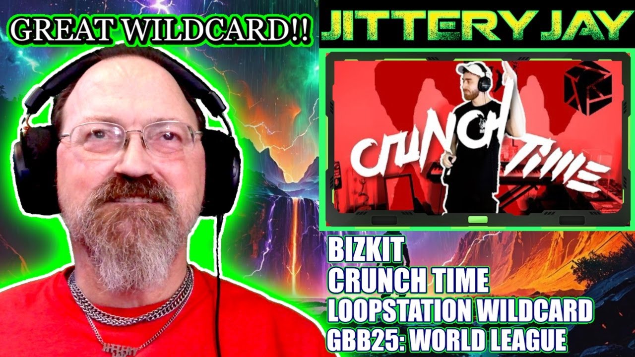 BizKit - Crunch Time - GBB25: World league - Loopstation Wildcard - First Reaction