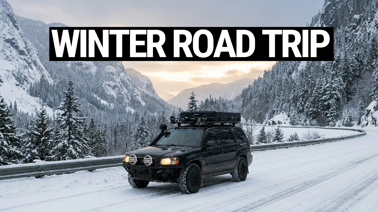 Epic Winter Road Trip: Calgary to Vancouver Through the Rockies