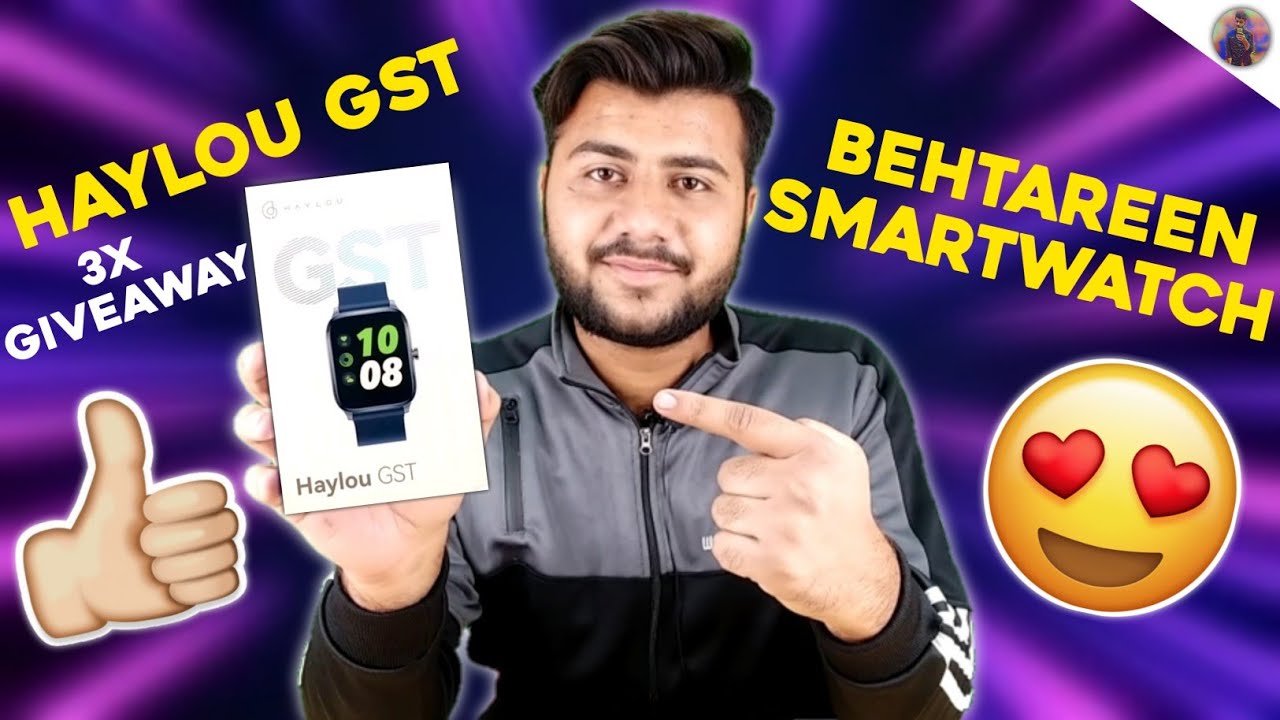 Haylou GST Smartwatch Unboxing in Pakistan | 3X GIVEAWAY | Sale On Hai | Behtareen Smartwatch 😍