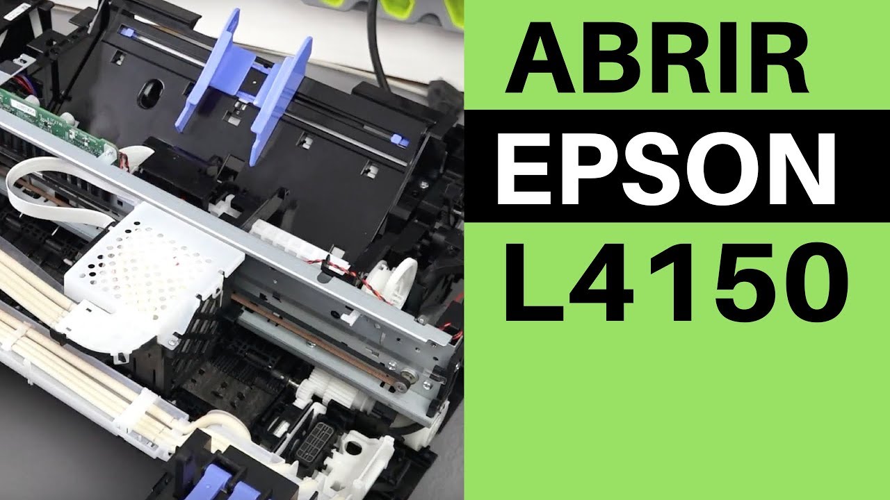 Como Abrir EPSON L4150 - Disassemble EPSON L4150
