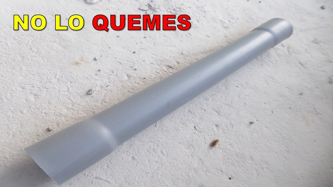 Como hacer CAMPANA o ABOCARDAR TUBOS PVC de una manera excelente míralo!