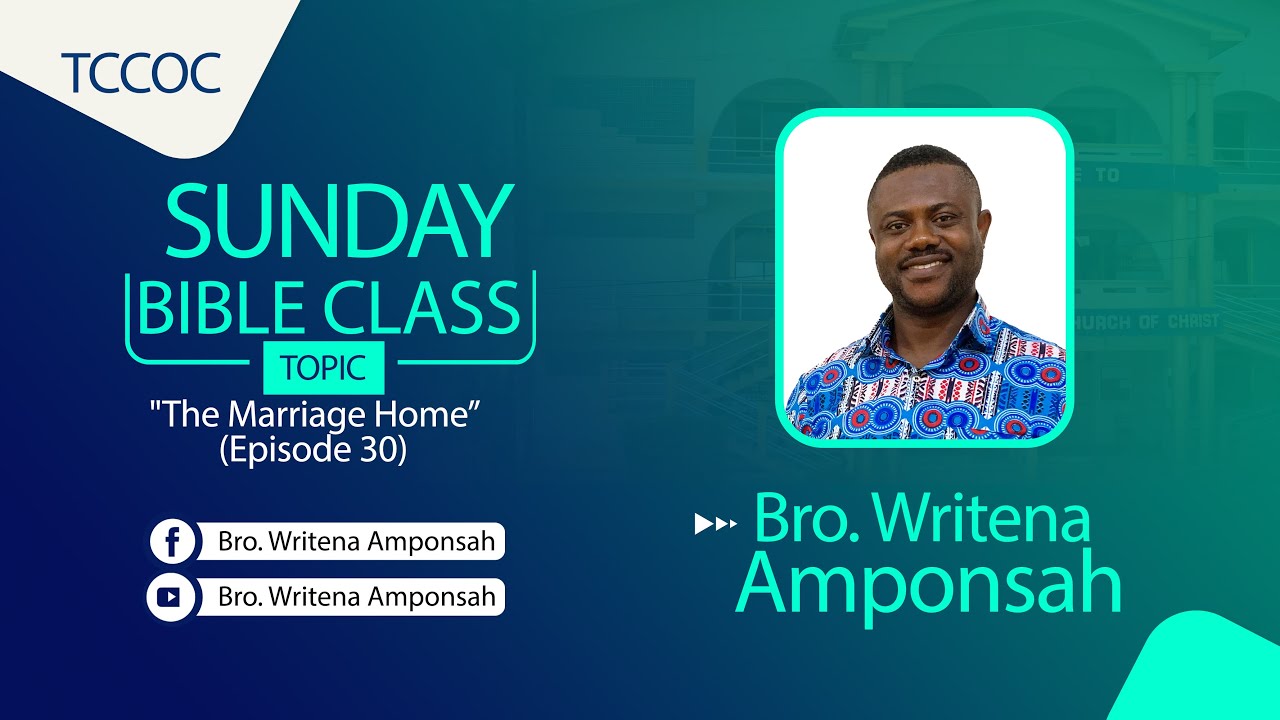 Sunday Bible Class (16/02/25) 