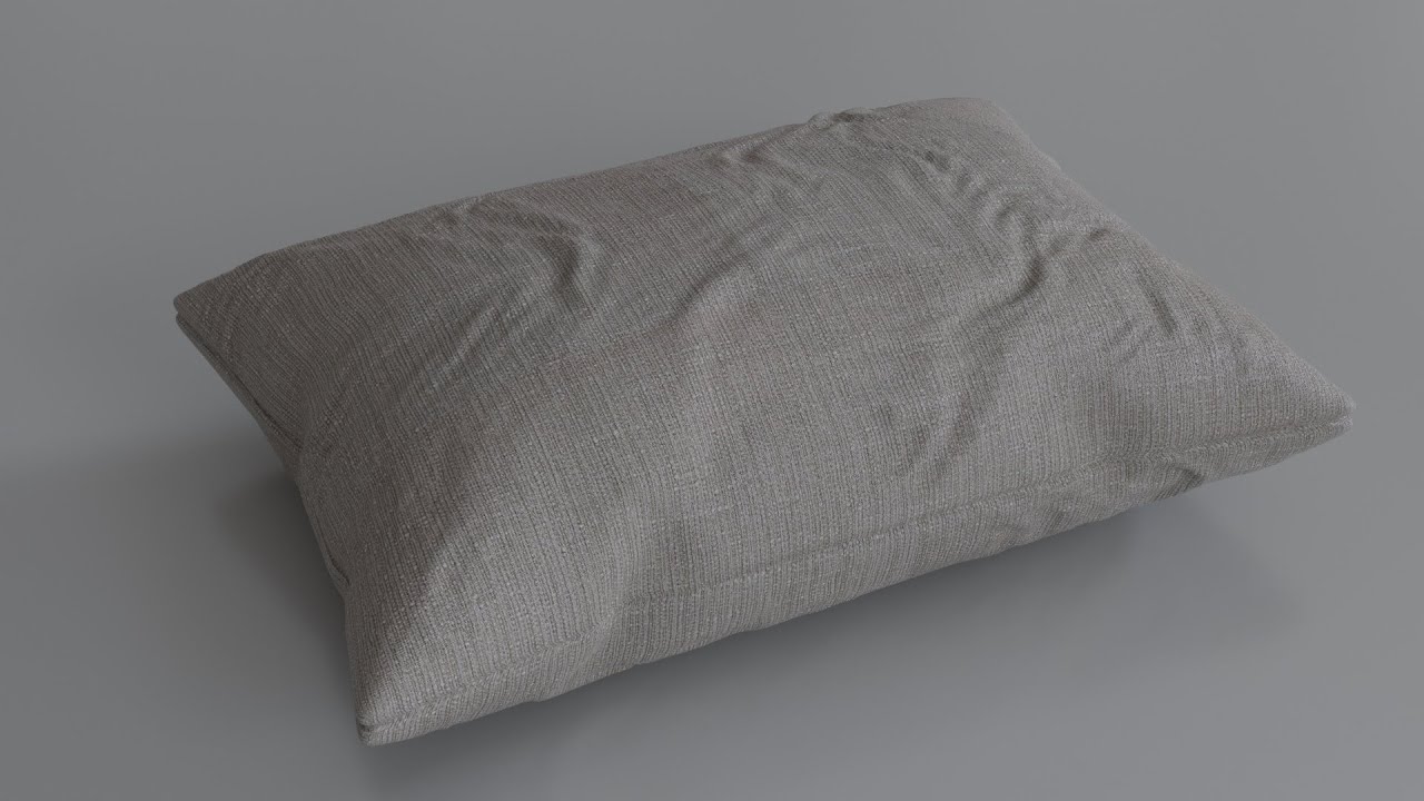 Blender 2.83 ile Gerçekçi Ve Pratik Yastık  Modelleme