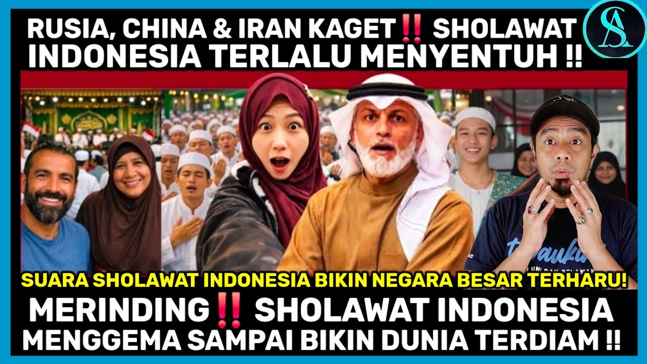 “DUNIA TERPUKAU! RUSIA, CHINA & IRAN TERDIAM SAAT SHOLAWAT INDONESIA MENGGEMA”