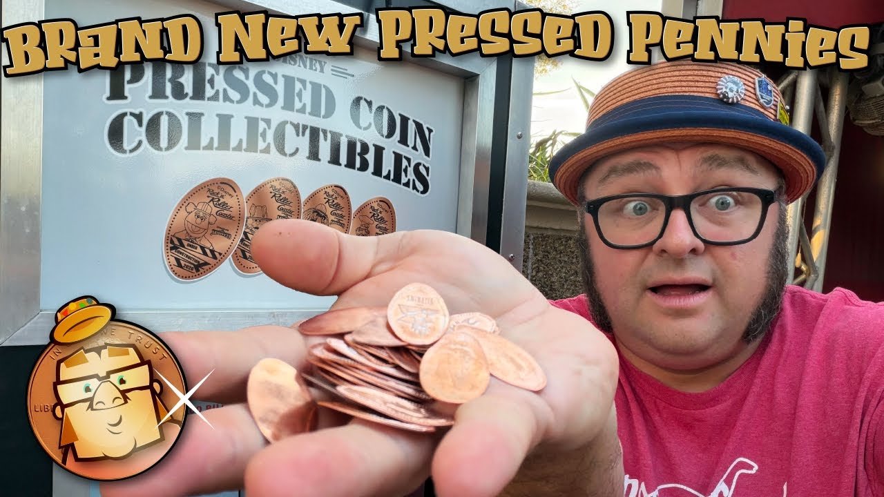Brand New Pressed Pennies at McDonalds and Hollywood Studios - Sci Fi Dine In