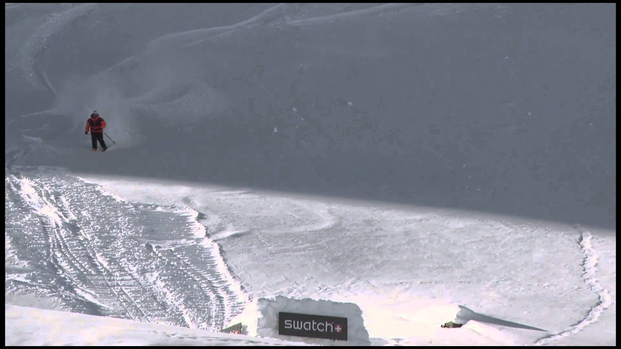 Charley Ager - Backcountry Slopestyle run 1 - Swatch Skiers Cup 2013