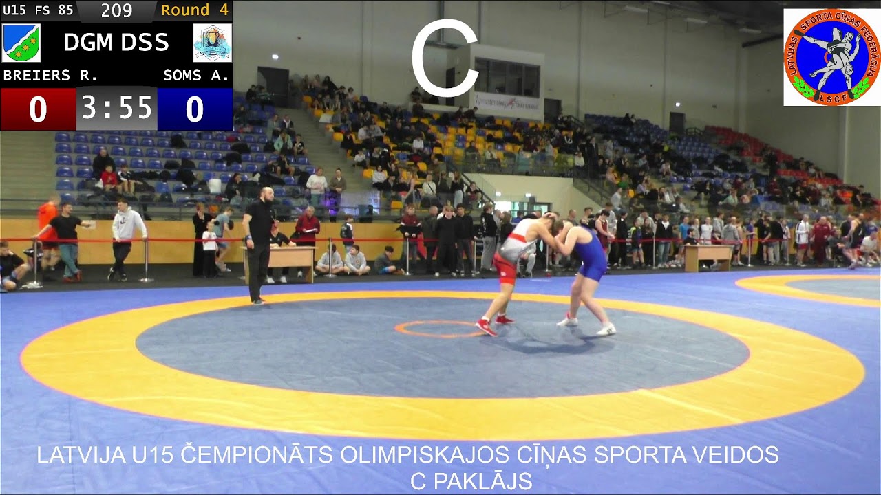 LATVIJAS ČEMPIONĀTS OLIMPISKAJOS CĪŅAS VEIDOS PIEAUGUŠAJIEM C PAKLĀJS 7.03.2026.
