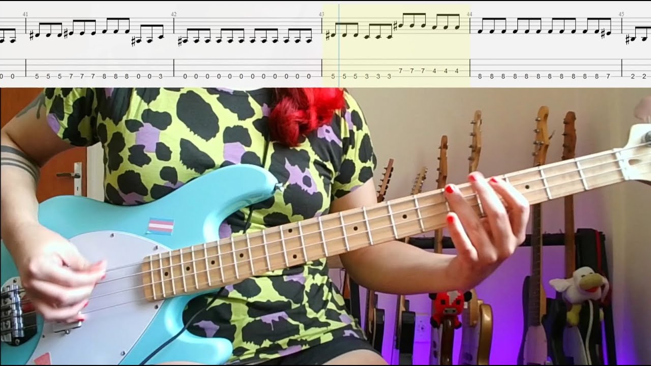 Portrayal Of Guilt - Daymare (Bass Cover With Tabs)