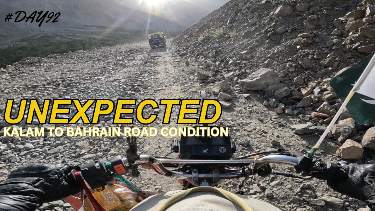 Kalam sy Bahrain Madyan ka safar or road condition | 1oo day travel series | day92