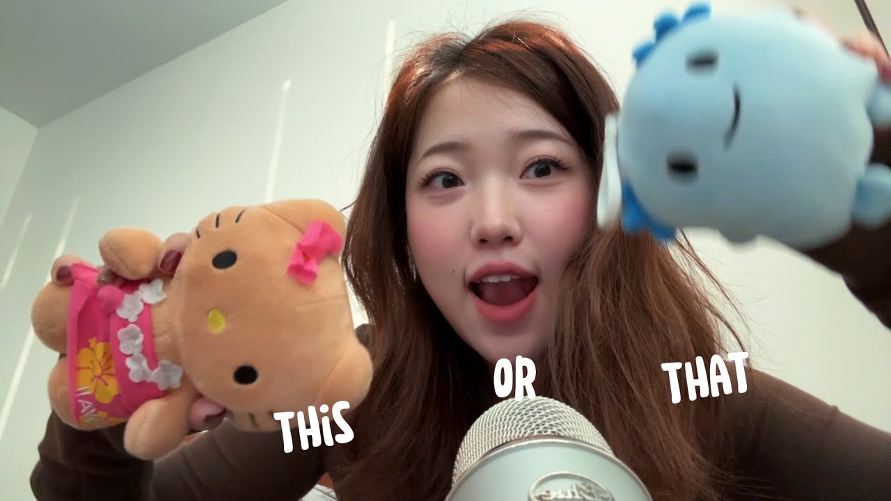 Plushie scratching ASMR that’ll give u major tingles 😌✨
