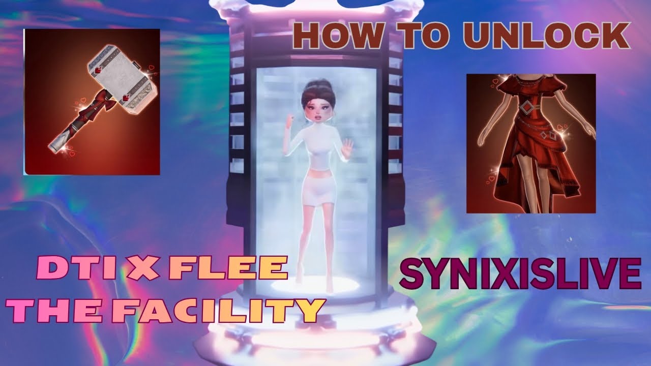 COMPLETE TUTORIAL OF DTI X FLEE THE FACILITY QUEST 🤫|DRESS TO IMPRESS|ROBLOX|#roblox #viral 