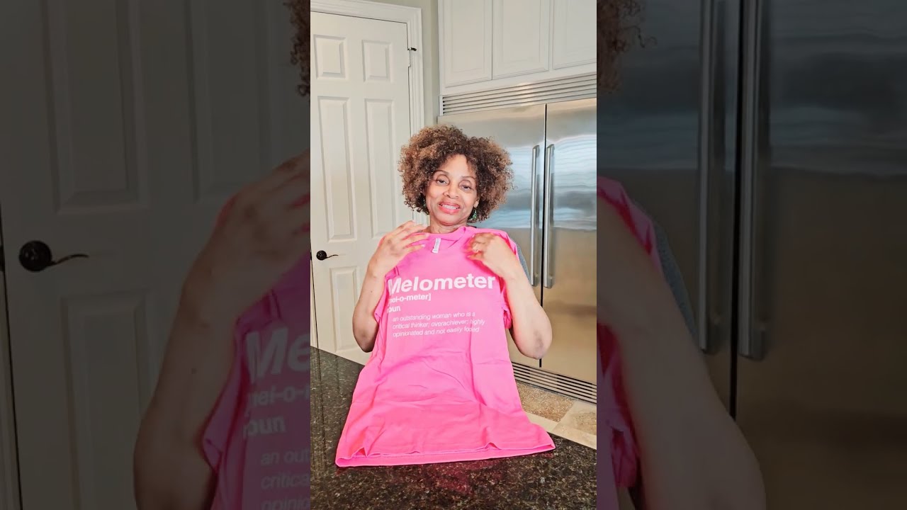 MELOMETER PINK T-SHIRT UNBOXING WITH PINKIE #melody #lamh #godsaidgo