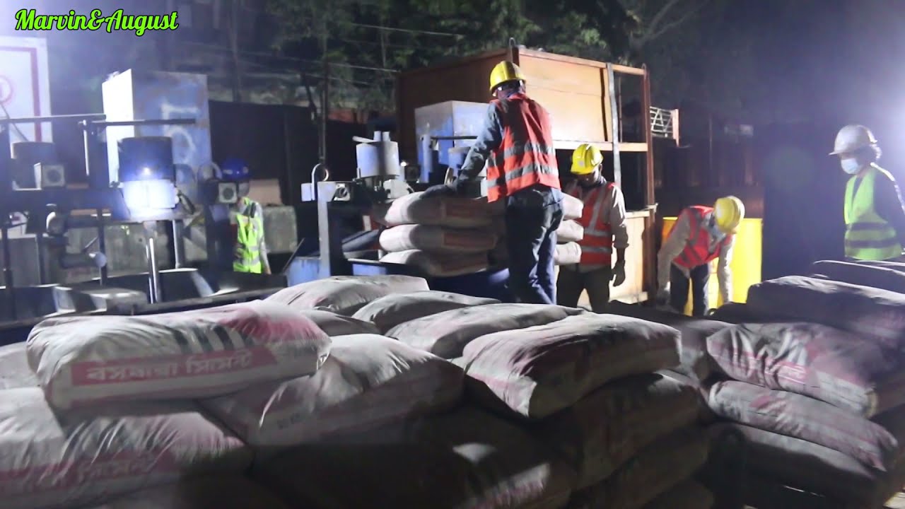 Grouting procedure of post-tensioned Dhaka Metro Rail Bangladesh Italian Thai Development