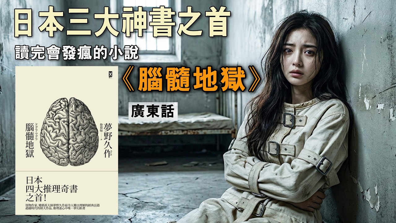 《腦髓地獄》夢野久作｜日本史三大神書之首｜傳說讀完會發瘋｜拆解夢野久作挑戰人類理智底線的日本三大奇書｜讀書幫｜廣東話