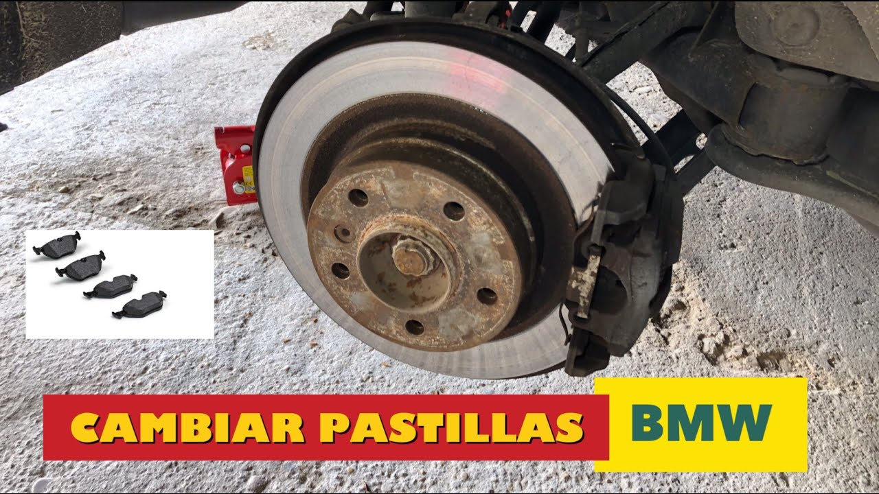 CAMBIAR PASTILLAS DE FRENO trseras EN BMW SERIE 1 y SERIE 3
