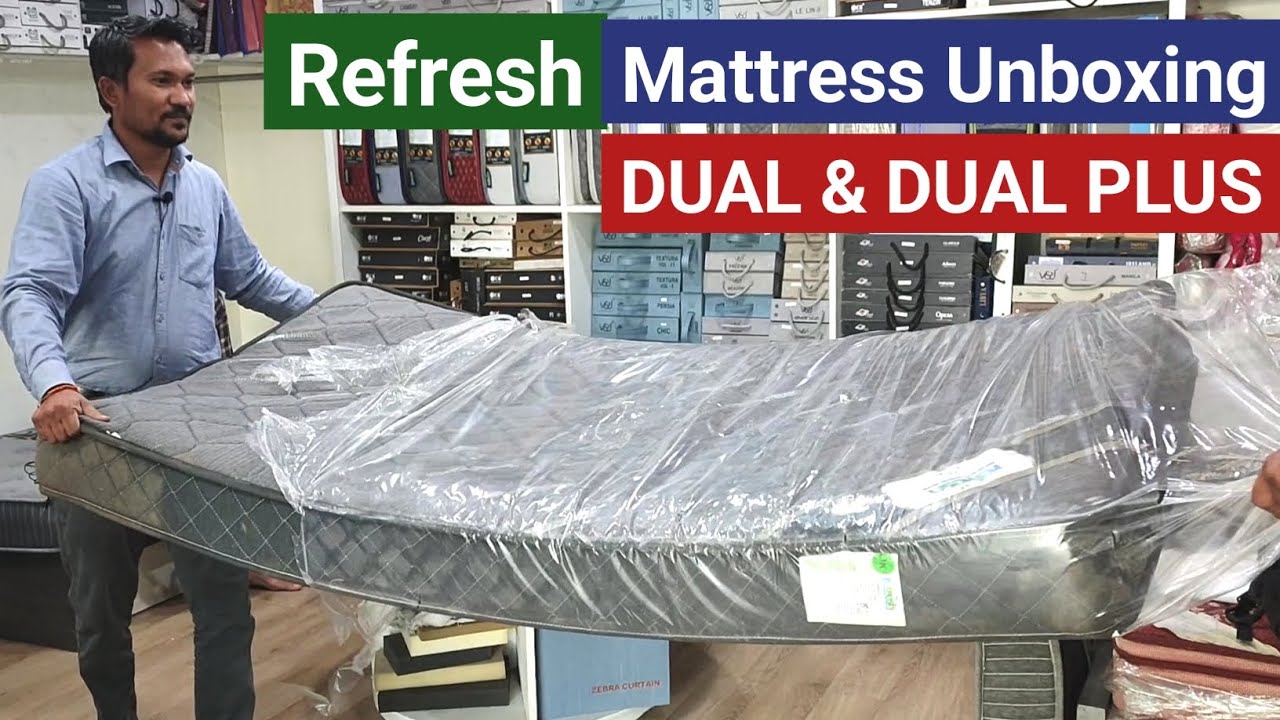 Refresh DUAL Mattress & DUAL PLUS Mattress Unboxing Genuine Review!Mattress For Back Pain Relief