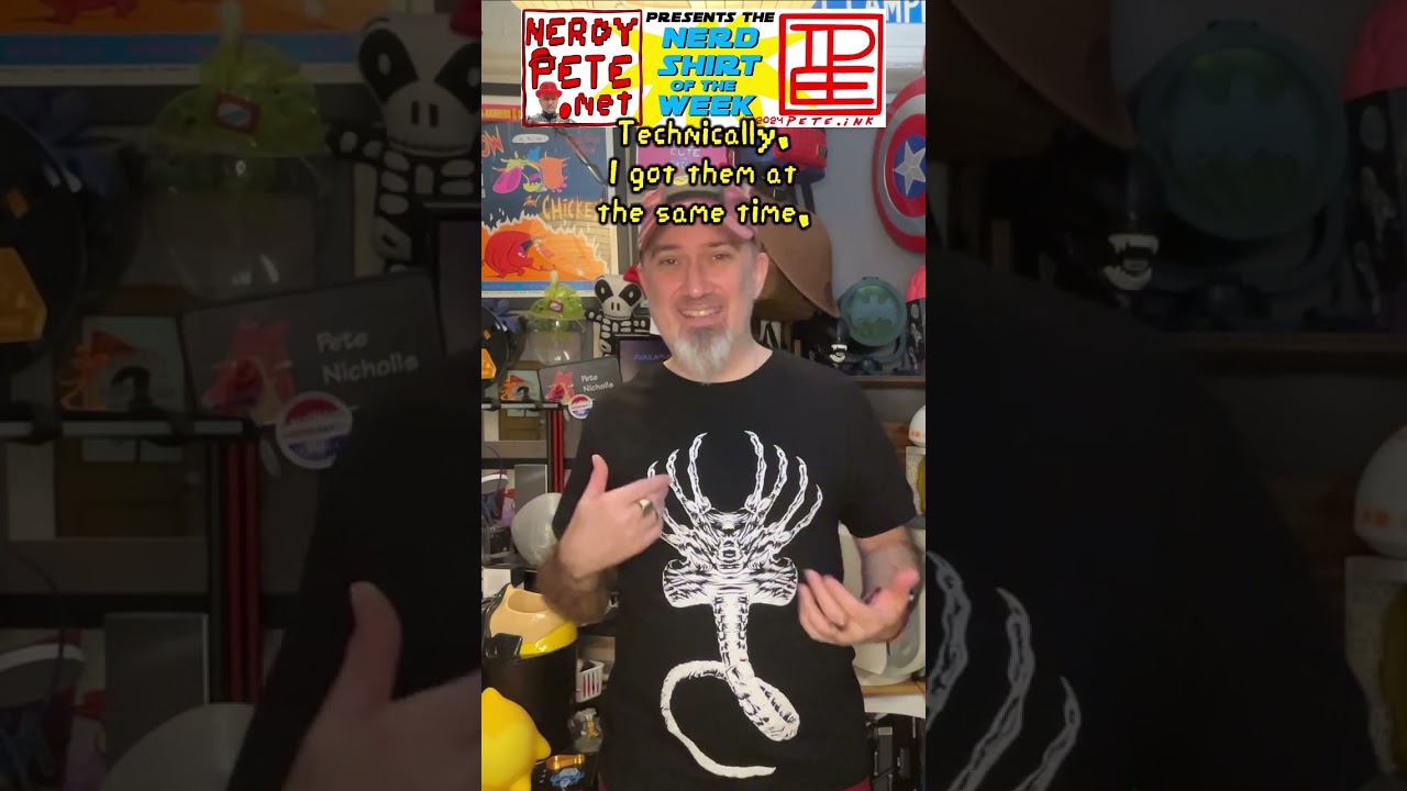 Nerd Shirt 264: face hugger t-shirt from 