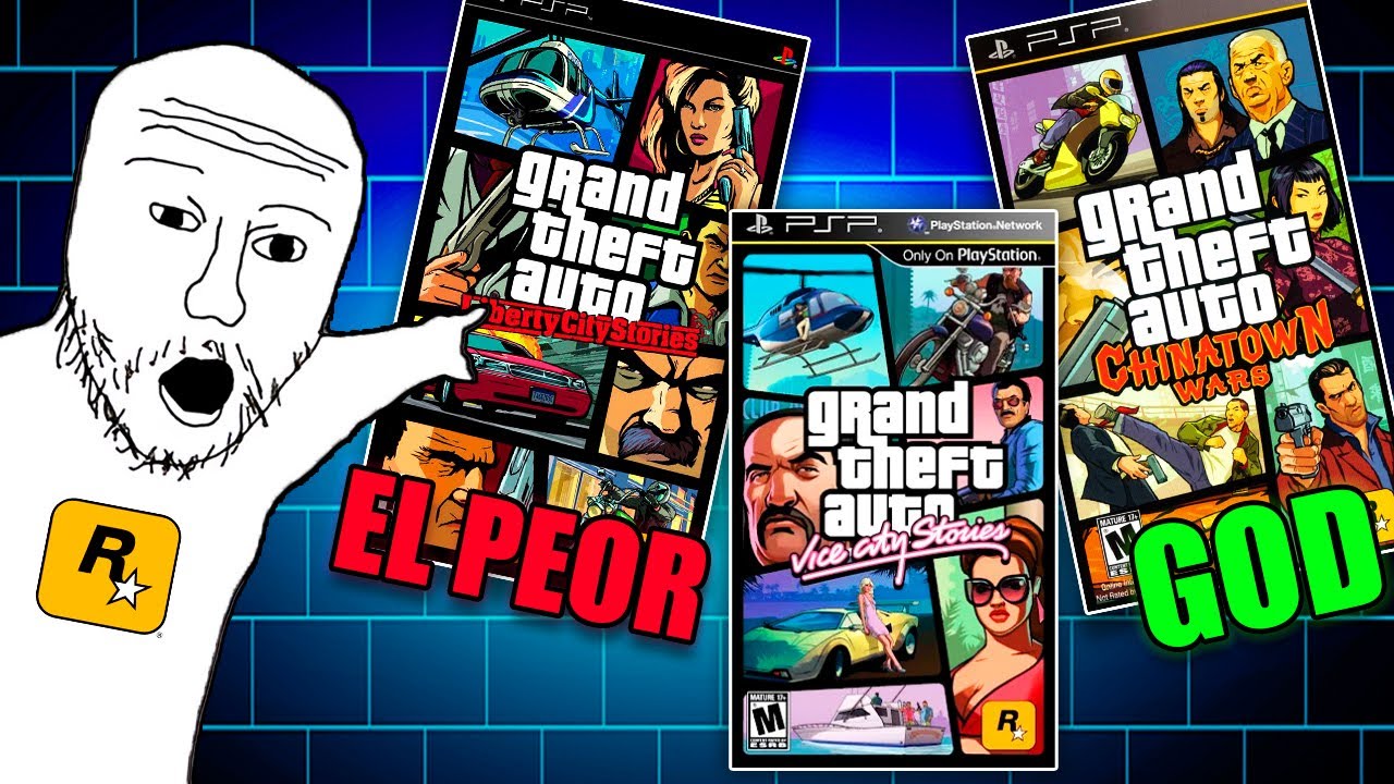Probe TODOS los GTA de PSP para encontrar el MEJOR !