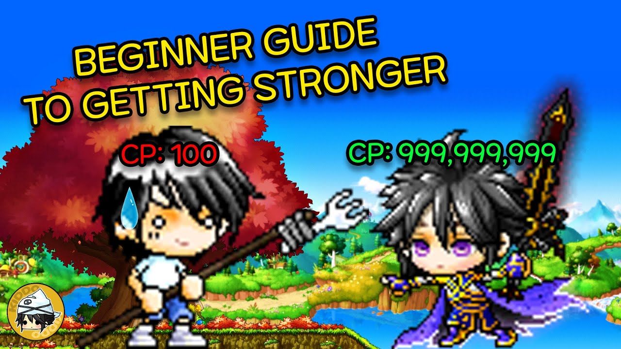 THE BEST BEGINNER GUIDE TO GETTING STRONGER | MapleStory