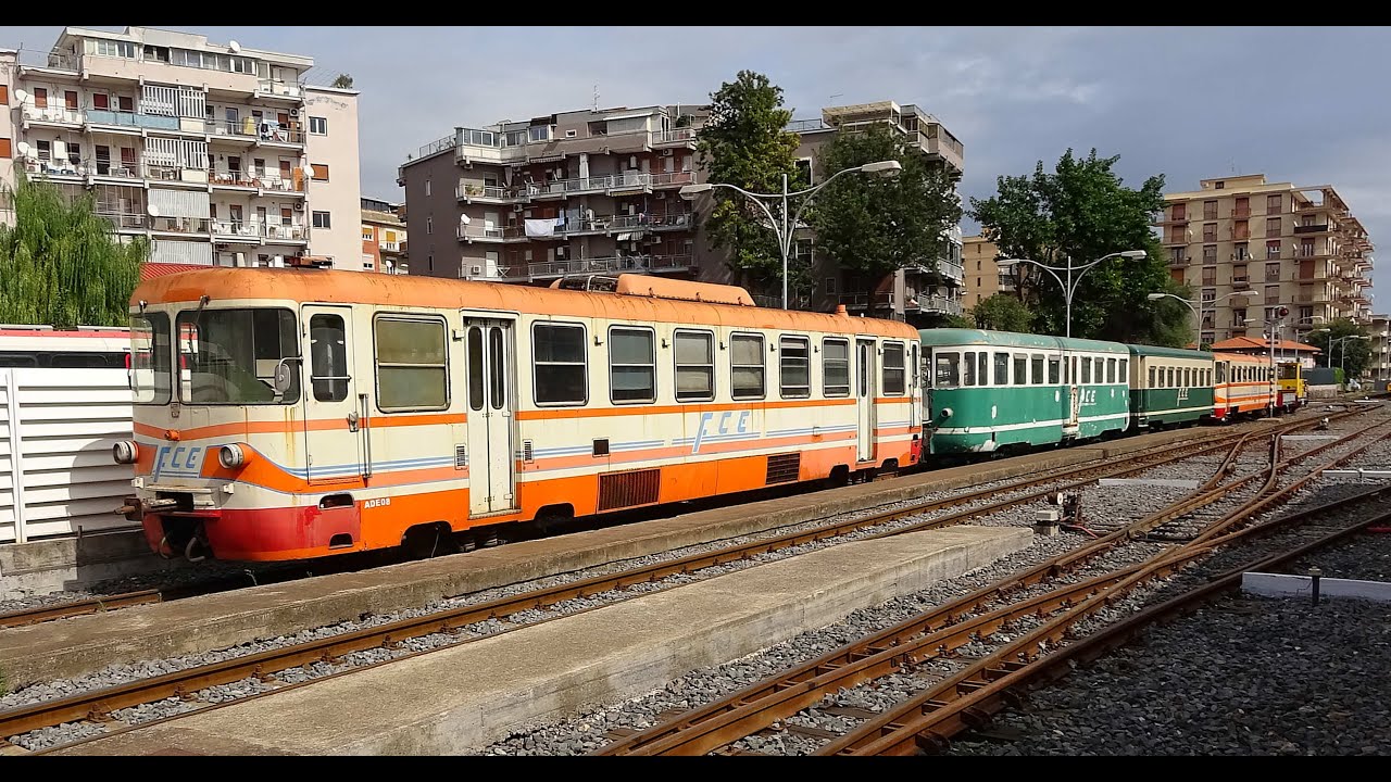 Sizilien Bahnfahrt/Trainride um den Ätna Etna 2020-10-06