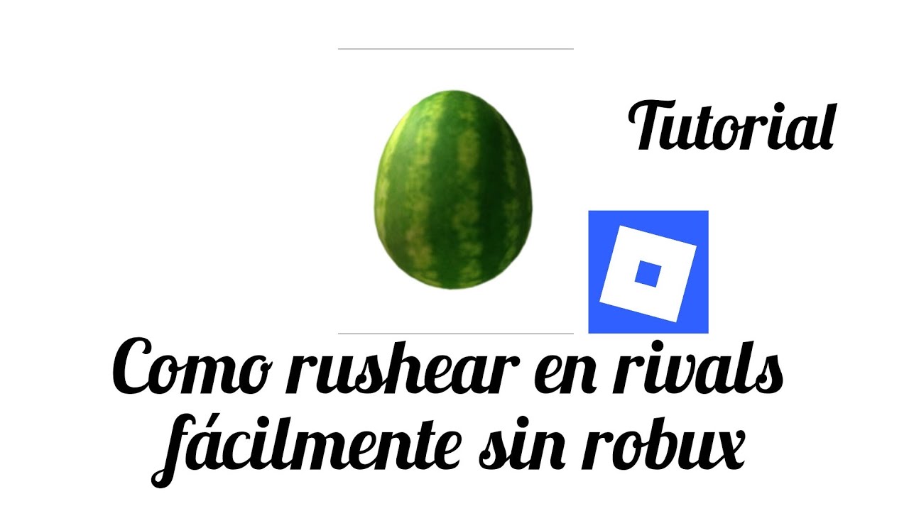 🔥Tutorial de como rushear ¡Gratis!en rivals 2026🔥