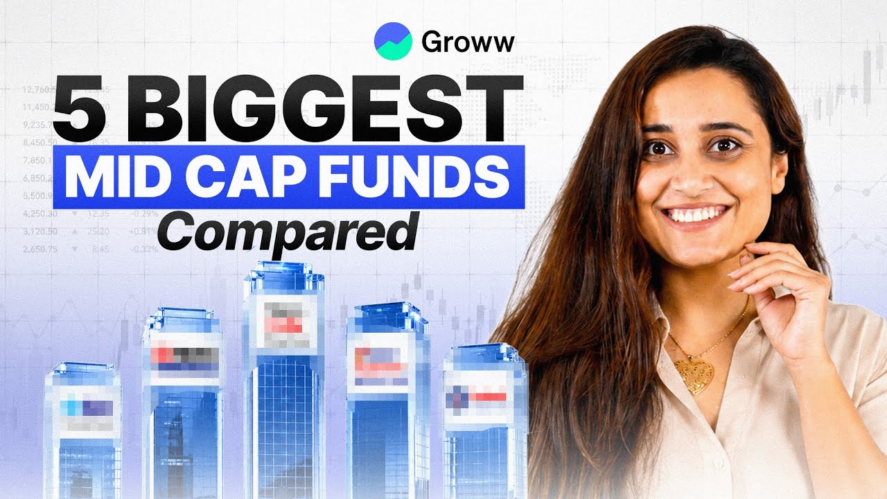 Top 5 Mid Cap Funds by AUM | Mutual Funds Comparison | Best Mutual Funds Analysis