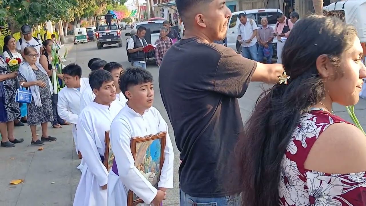 Cuarto viernes de viacrucis en Ayoquezco 