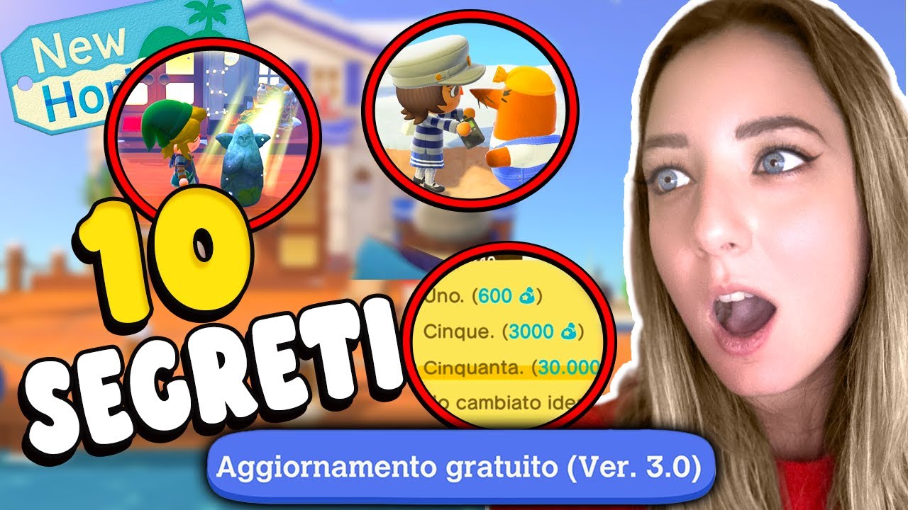 10 SEGRETI NASCOSTI di Animal Crossing New Horizons 3.0 che ti sei sicuramente PERSO!