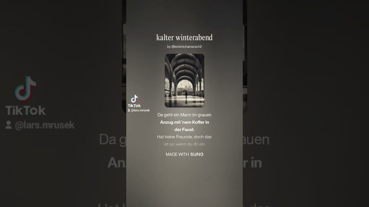 Kalter winterabend
