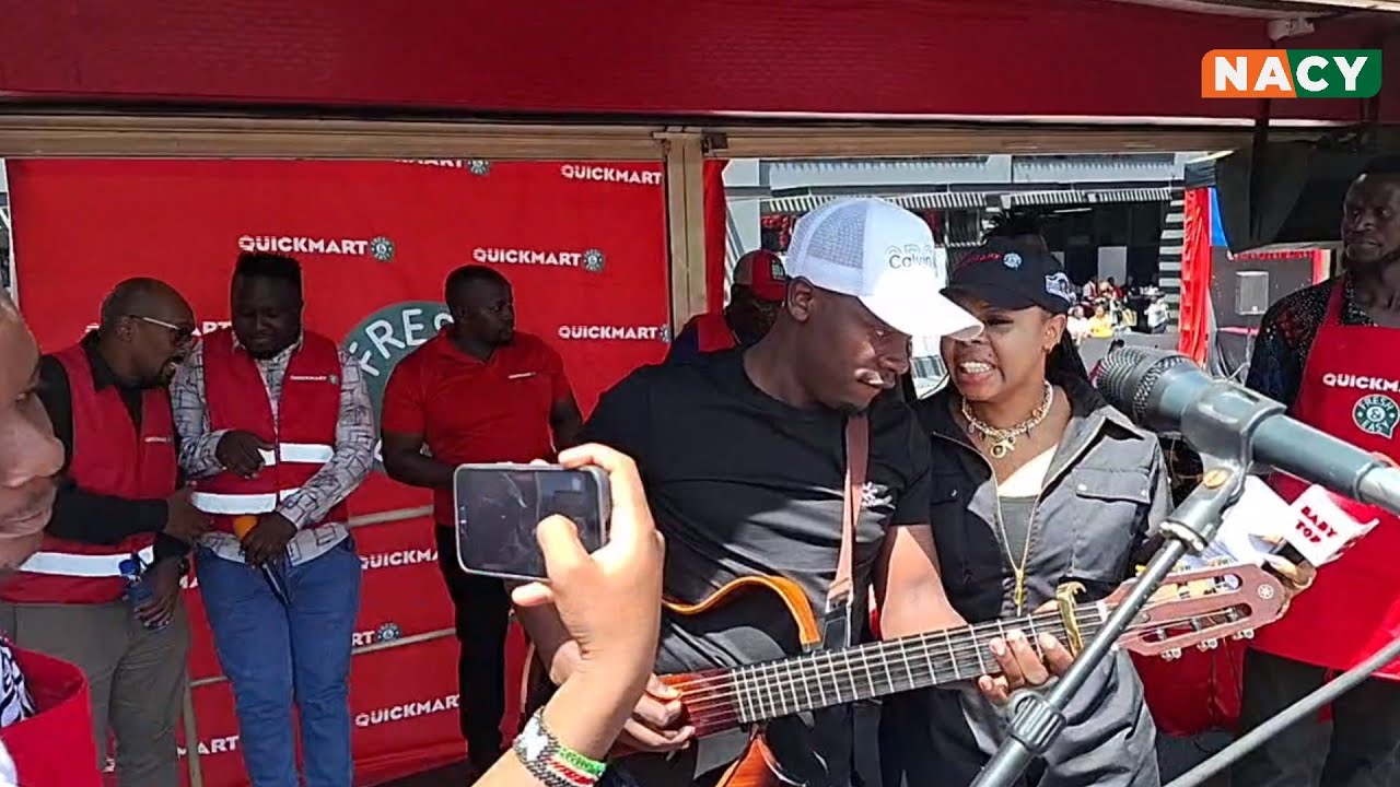 Karaiku sings 'Njata yakwa' song for Wakirumba live in Nakuru| Kameme Fm| Gathemba